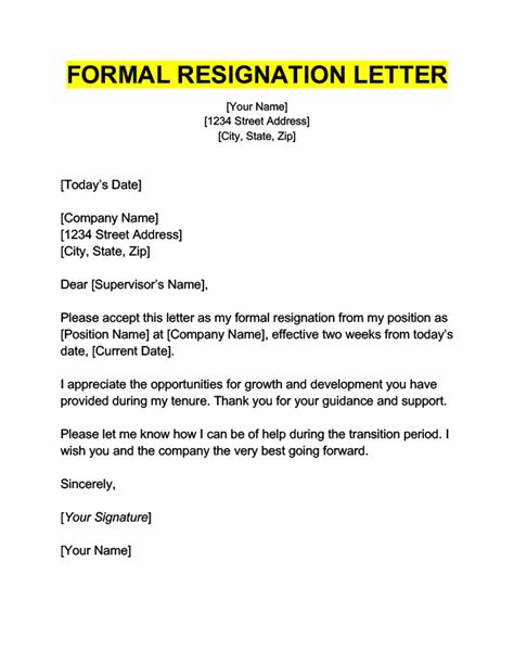 Resignation Email Guide Howto Guide Templates Examples, 56 OFF