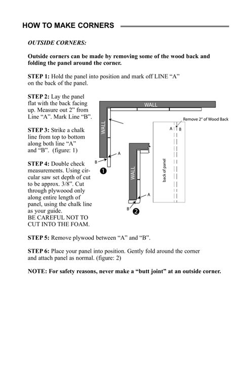 Resilite mat repair instructions.  How to install Conventional Wainscot W...