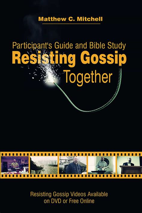 Resisting gossip together participants guide and bible study. - Investigations operations manual fda field inspection and investigation policy and.