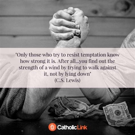 Resisting temptation – C.S. Lewis – oneClimbs.com