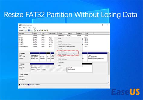 Resizing fat32 partition in command line without losing data