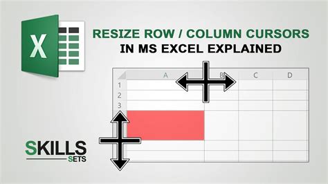 Resizing pointer in excel.  3.  12.  To reveal this cursor, move your mouse to the...