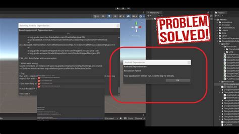 Resolution Failed Unity, Force Resolve [Solved] Android Resolver Unity