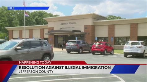 Resolution against illegal immigration taking place today in Jefferson County, Missouri