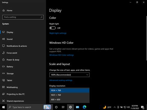 Resolution host windows 10
