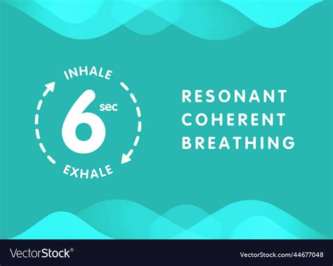 Resonant breathing. Notice any differences between normal breathing and deep breathing. Notice how ... Resonant Breathing: Reduces stress. Inhale for a count of 5. Exhale for a ... 