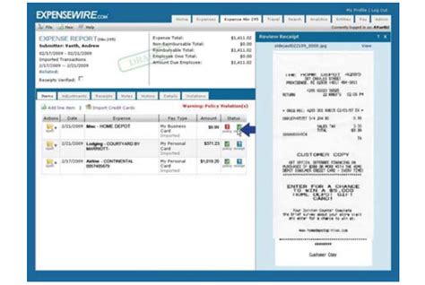 Resource Center ExpenseWire