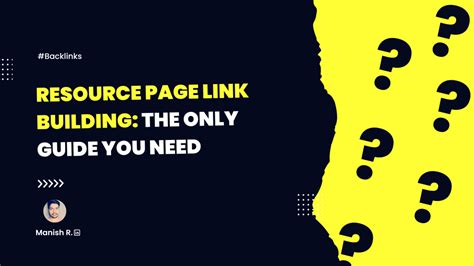 Resource Page Link Building The Only Guide You Need