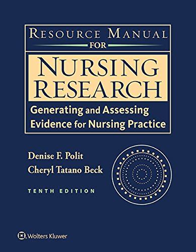 Resource manual to accompany nursing research by denise f polit. - Bronnen tot de geschiedenis van den handel met engeland, schotland en ierland..