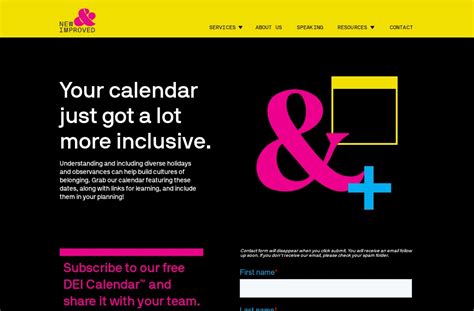 Resources Subscribe to Our Free DEI Calendar