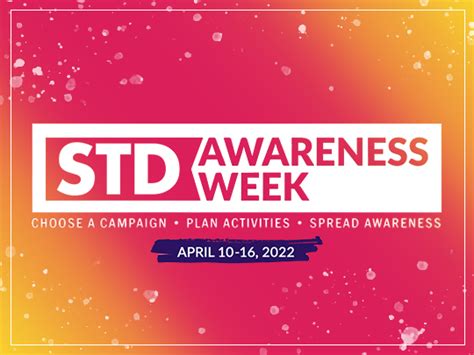 Resources for STD Awareness Week: April 10-16, 2024