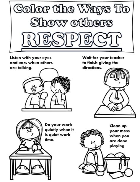 Respect activities for students