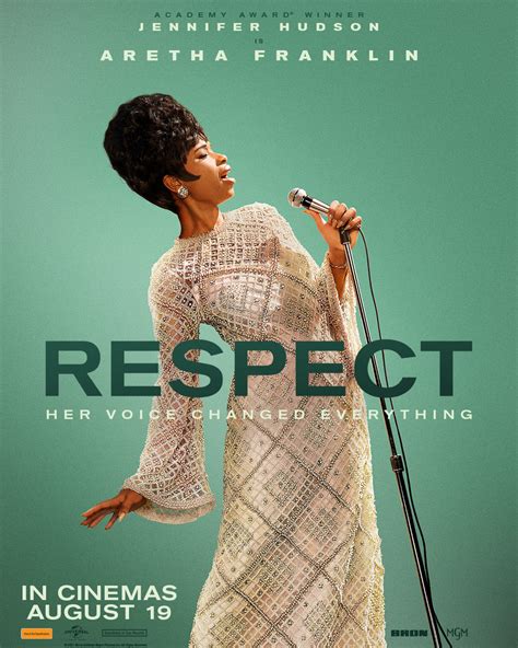 Respect, and the life and music of Aretha Franklin, has left a transformational impact on Hudson—one that has only magnified her reverence for her talent and deepened her appreciation for her strength, onstage and off. “My takeaway is owning your treasure, your voice, and trusting it,” she says. “That’s where the power lies..