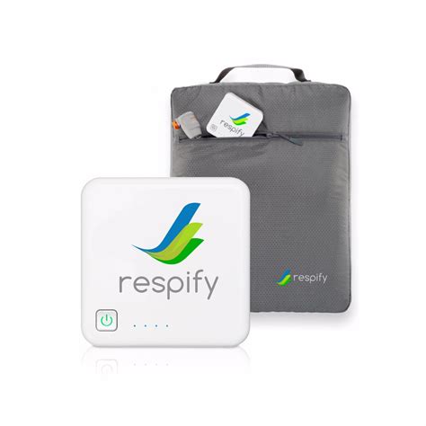 Respify. Respify is a device that cleans and sanitizes CPAP equipment without liquids or soaps. It is easy to use, portable, and affordable, with universal compatibility and no recurring costs. 