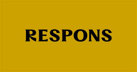 Respons 