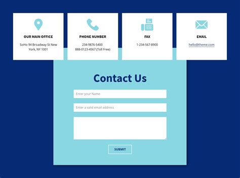 Responsive Contact Us Page Design Using Html5 CSS3, 53 OFF
