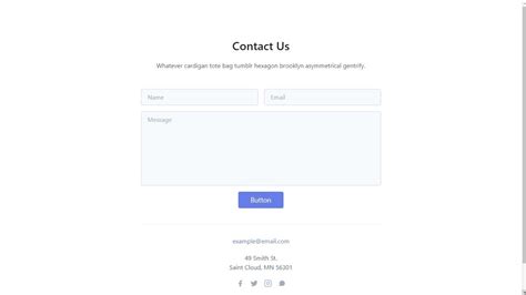 Responsive ContactUs Form in 1 minute Using Tailwind CSS. YouTube