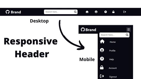 Responsive Header using HTML & CSS How to create responsive header