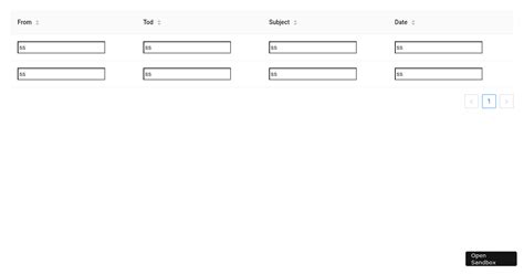 Responsive antd table.  Includes data entry, validation, and correspond...