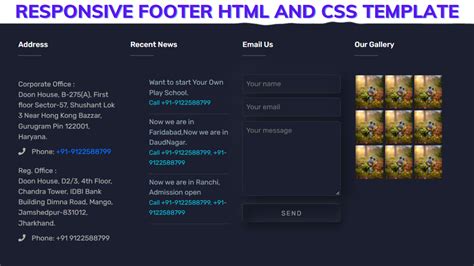 Responsive footer code.  Nov 17, 2021 · Learn how to create a responsive footer u...