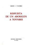 Respuesta de un aborigen a toynbee. - The grants register 2006 the complete guide to postgraduate funding.