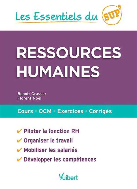 Ressources Humaines - Cours - QCM - Exercices - Corrigés
