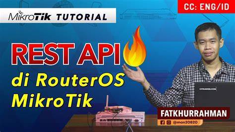 Rest api mikrotik.  Istilah "REST API" The API ¶ This tutorial ass...