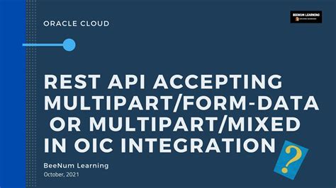 Rest api multipart form data.  Explore key principles, client-server architecture, and e...