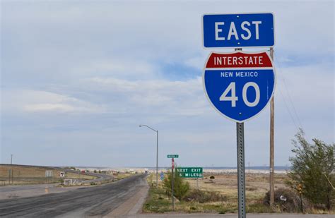 Below is a list of rest areas along Interstate 40 in New Mexico. Rest areas are listed from east to west. Eastbound travelers read up the page; westbound travelers read down the page. Mile Marker 373 – Bard. Welcome Center (westbound) Mile Marker 302 – Newkirk. Rest Area (westbound) Rest Area (eastbound) Mile Marker 252 – Santa Rosa. Rest .... 