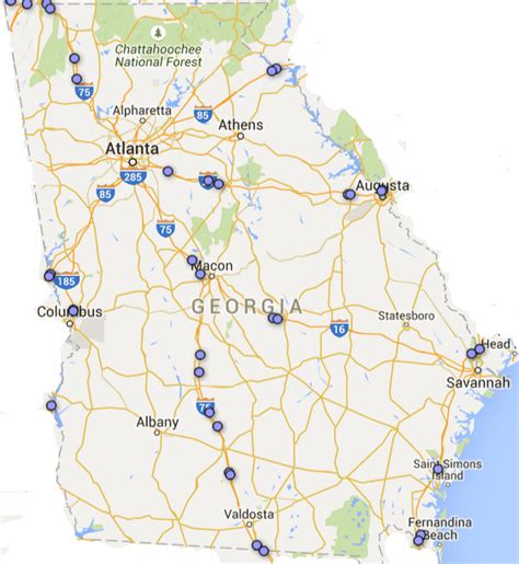 Below is a list of rest areas along Interstate 