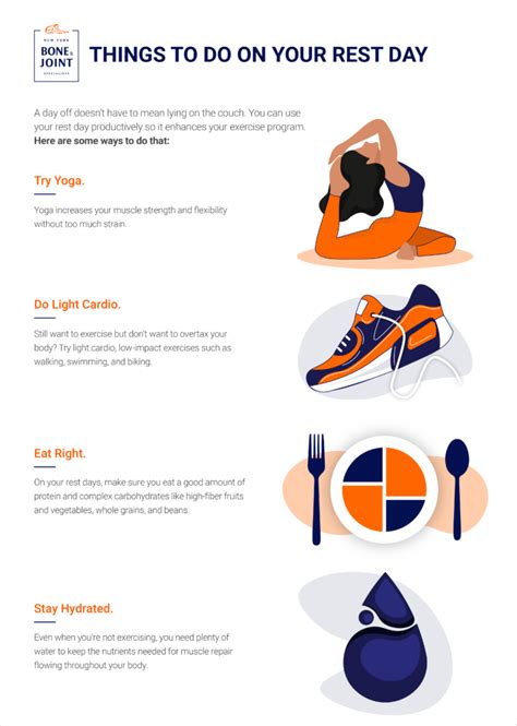 Rest days when working out.  The amount you should rest depends on how...