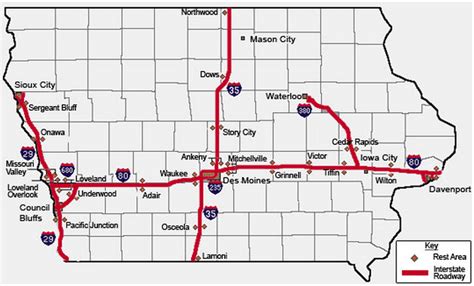 There are 16 rest stops along I-80 in Iowa. Iowa rest areas along I-80 are listed in an east-to-west direction. Read the page from bottom to top if you’re going east and from top to …. 