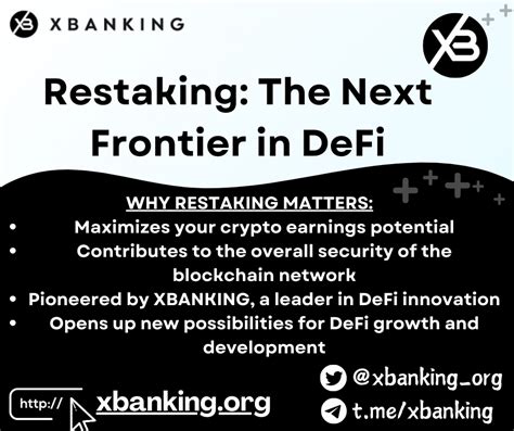 Restaking: A New Frontier in DeFi