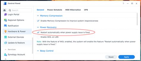 Restart automatically when power supply issue is fixed.  This video has be...