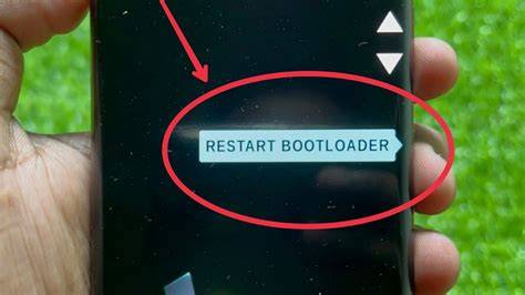 Restart bootloader.  To the get a better understanding of what lies behind Android's ...