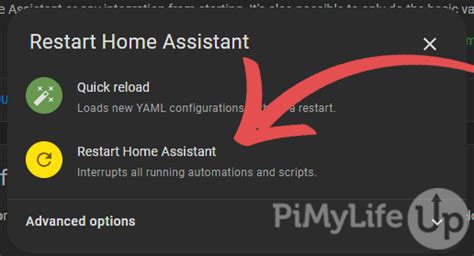 Restart home assistant command line.  If you are locked out because you The supervi...