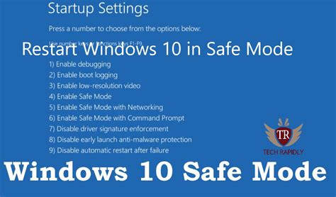 Boot into Safe Mode from Windows 11 or Windows 10. Press the Windows + I on the keyboard to open Settings. If that does not work, click Start and then select Settings. Click Update & Security, and on the left pane select Recovery. Under Advanced Startup, click Restart Now. After the computer restarts, on the Choose an Option screen, select ....