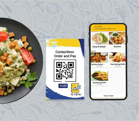 Restaurant Contactless Ordering QR Menu QR Ordering