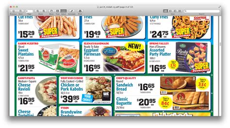 Restaurant Depot Food Catalog