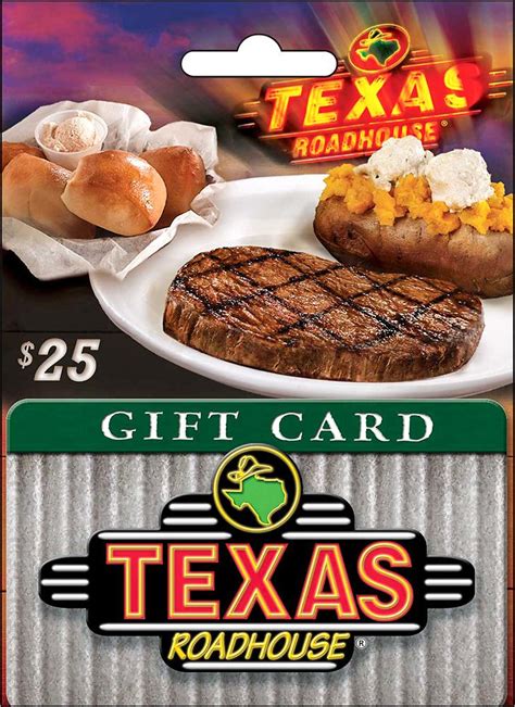 Restaurant Gift Cards Steakhouse Texas Roadhouse Restaurant gift