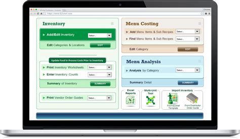 Restaurant Inventory Software includes Menu Costing and Menu
