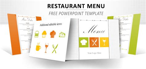 Restaurant Menu Powerpoint Template Showeet
