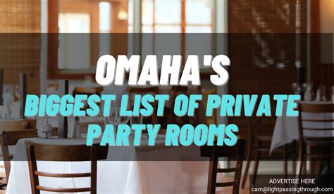 Restaurant Party Rooms in West Omaha Omaha, NE - Yellow Pages