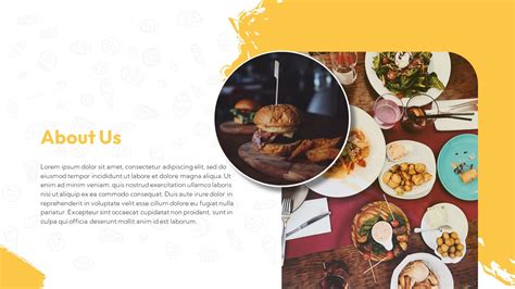 Restaurant Power Point Presentation Template Presentation slides