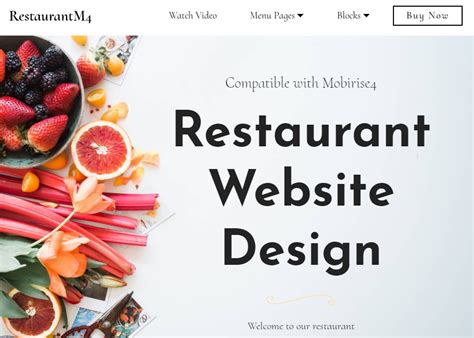 Restaurant Website Design Examples and Best Practices
