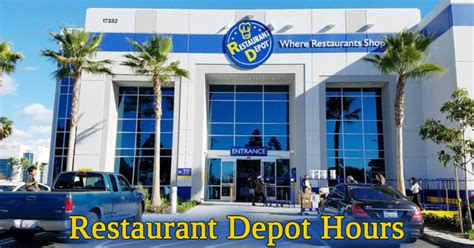 Restaurant depot holiday hours. Things To Know About Restaurant depot holiday hours. 