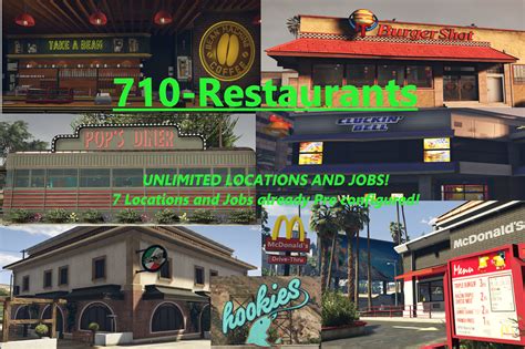 Restaurant fivem.  This script is Meteo Restaurants is a restaurant management script for ...