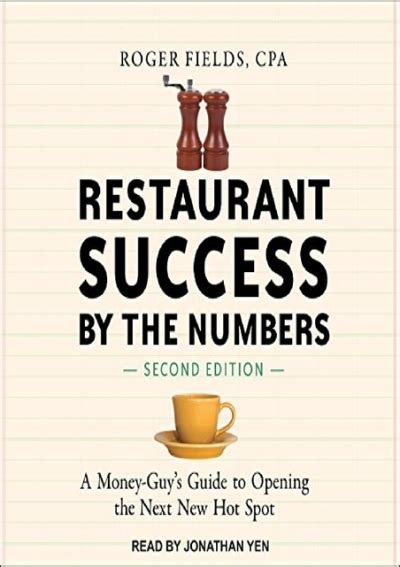 Restaurant success by the numbers revised a money guys guide to opening the next new hot spot. - El manual de roland carre o spanische ausgabe.