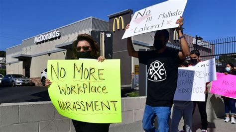 Restaurant workers protest poor working …