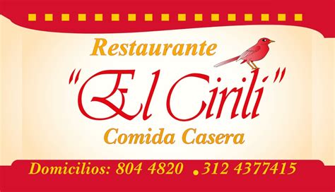 Restaurante El Cirili Corrientazos Tierra Buena Kennedy